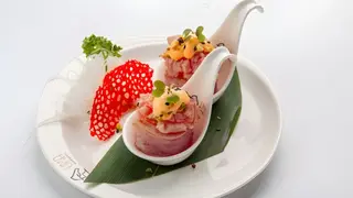 Gunkan Flambè Maguro