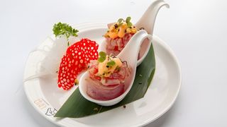 Gunkan Flambè Maguro