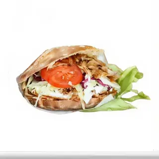 Pita Kebab Con Queso