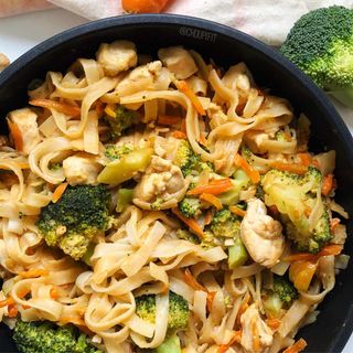 Nouilles Légumes Poulet
