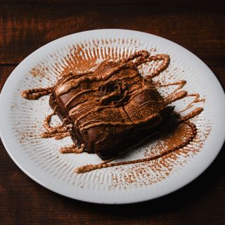 Profiteroles de chocolate