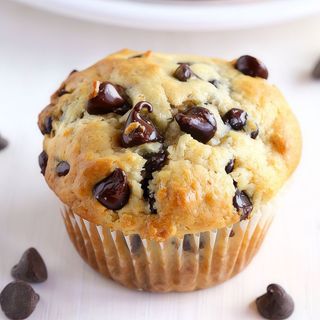Muffin con pepitas de chocolate