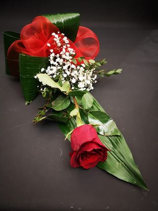 Rosa singola gambo lungo extra