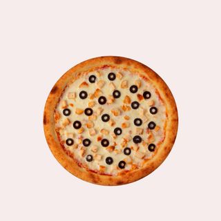 Հավով և ձիթապտղով պիցցա