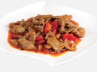 Vitello con peperoni