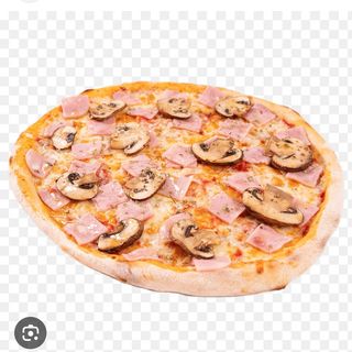 Pizza De Jamón Y Champiñón (32 Cm.)