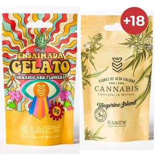 5g Ensaimada Gelato + 5g Tangerine Island