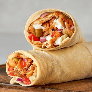 Shawarma + Lattina Coca-Cola