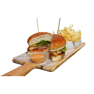 Menu Chicken Burger Frites +boisson 