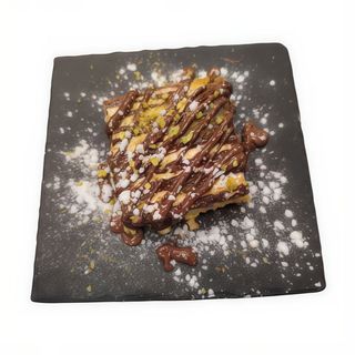 Tiramisú pistacho y nutella