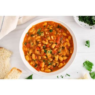 Groundnut Stew with Food & kalo beans