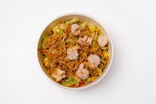 Yaki ebi noodles