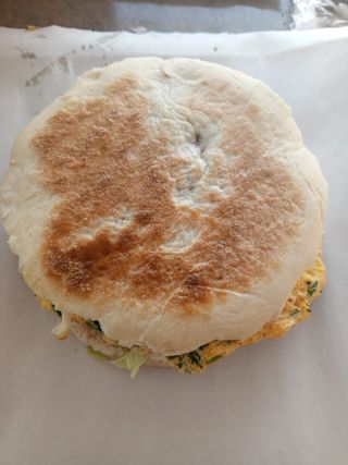Chappati Omelette