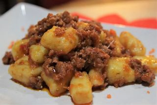 Gnocchi di patate al ragu