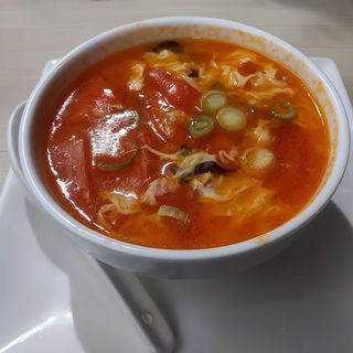 Sopa De Huevo Con Picante