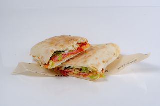 Сэндвич из печи с колбасой