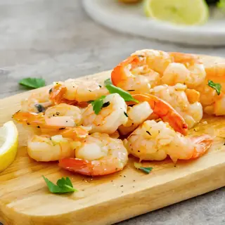 5.Prawn Cocktail With Lettuce