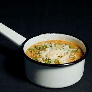 Risotto De Setas Y Parmesano