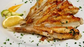 Code di pescatrice alla piastra