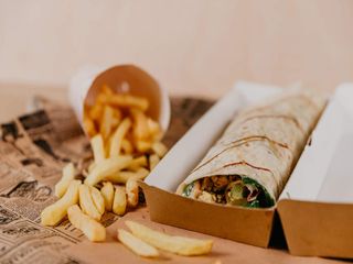 Burrito Pollo Al Curry