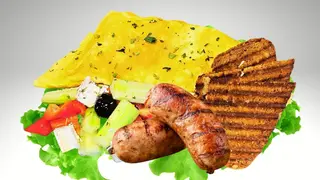 Omlet sa kobasicom
