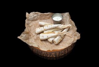 Сирні палички гриль у лаваші