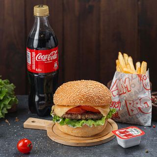 Комбо Чизбургер Говяжий