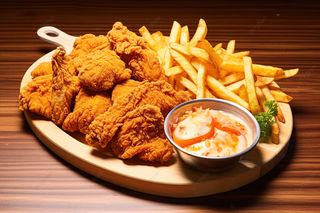 Menú pollo crujiente 1 (4 personas)