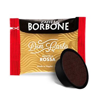 100 Capsule Borbone Don Carlo Rossa Compatibili A Modo Mio