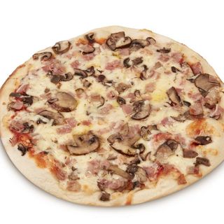 Pizza Bacon & Cogumelos Pequena