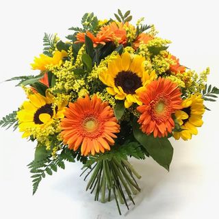 Mazzo di fiori con vari colore 