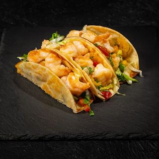 კრევეტების ტაკო