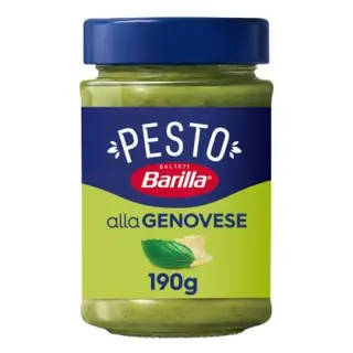 Salsa Pesto A La Genovesa Barilla Sin Gluten Tarro 190 Gr.
