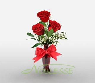 Buchet 3 Trandafiri Rosii