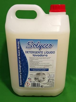 Detergente Liquido Lavadora Solyeco 5L