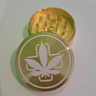 Młynek Złoty Gold metalowy Sensi Hemp