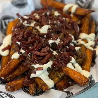 Boniatos fritos "Oklahoma"