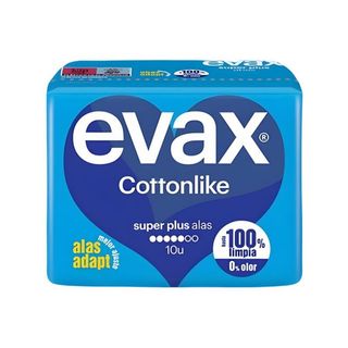 Pensos Higiénicos Super Plus - Evax Cotonline 10un.