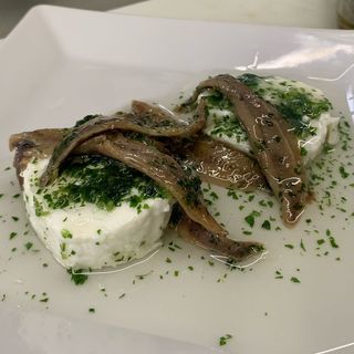 Tomini con Acciughe al Verde