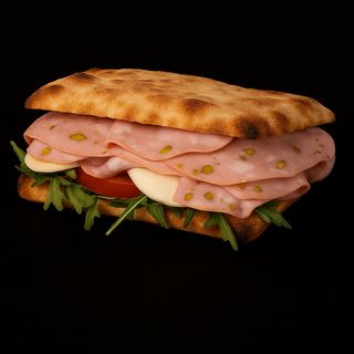 Panini Mortadella e Pistacchio