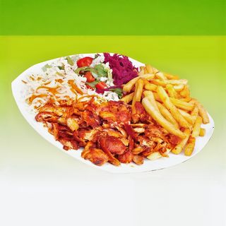 Kebab danie plus z serem