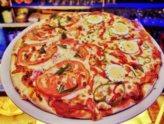 Pizza Vegetal (30 Cm. A 33 Cm. Aprox.)