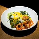 Egg Benedict with Shrimp