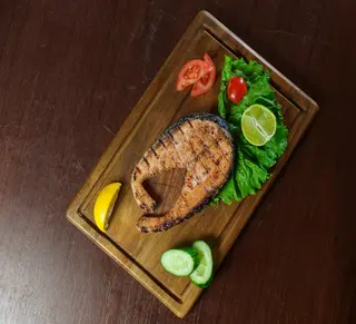 Стейк из семги