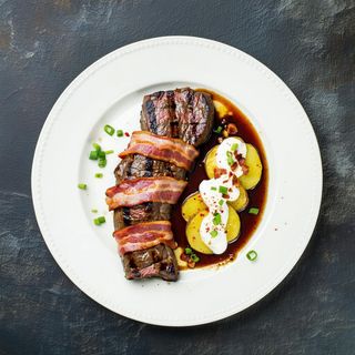 Filetto di manzo con lardo alla griglia 300 g