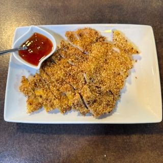 153. Pollo Frito Almendrado