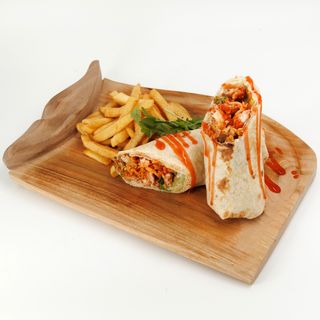 Spicy crispy wrap