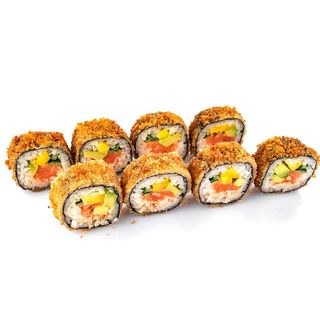 Crunch Salmón  Roll (8 Pzs.)
