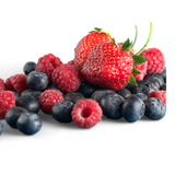 Bowl con sorbete natural de Frutos Rojos