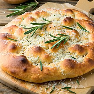 Пърленка с пармезан и розмарин